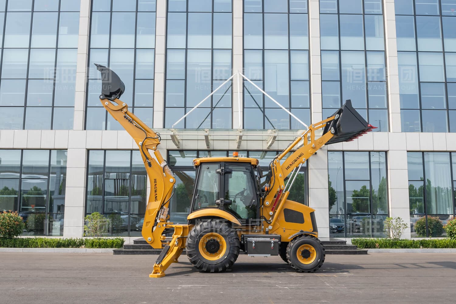 HW388 Backhoe Loader catalog image